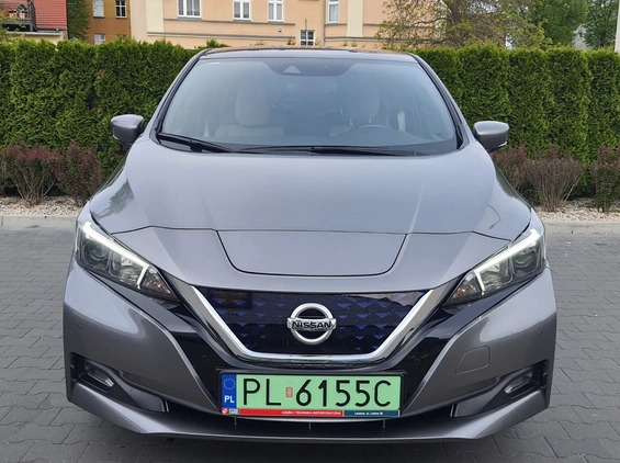 Nissan Leaf cena 79500 przebieg: 22000, rok produkcji 2021 z Leszno małe 254